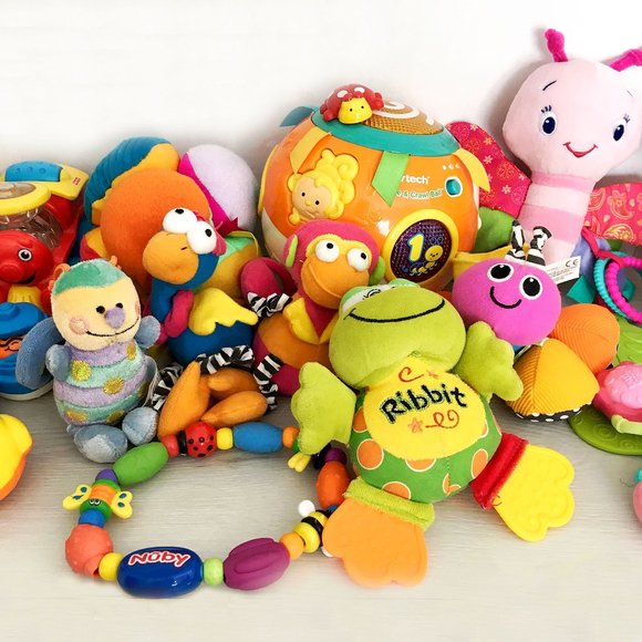 Bundle Baby Infant Interactive Toys Teethers Rattles - Picture 4 of 5